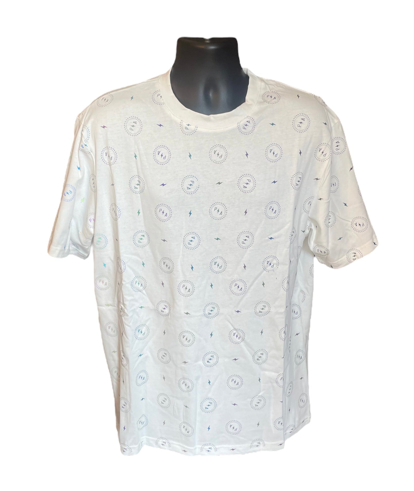 White PA Pattern T-Shirt