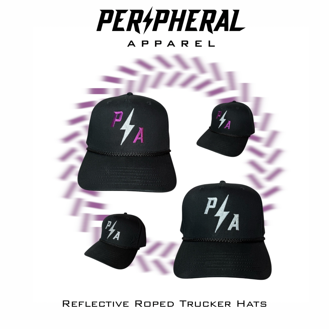 Roped Reflective Trucker Hat
