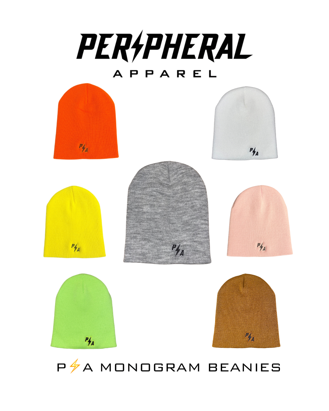 PA Monogram Beanie