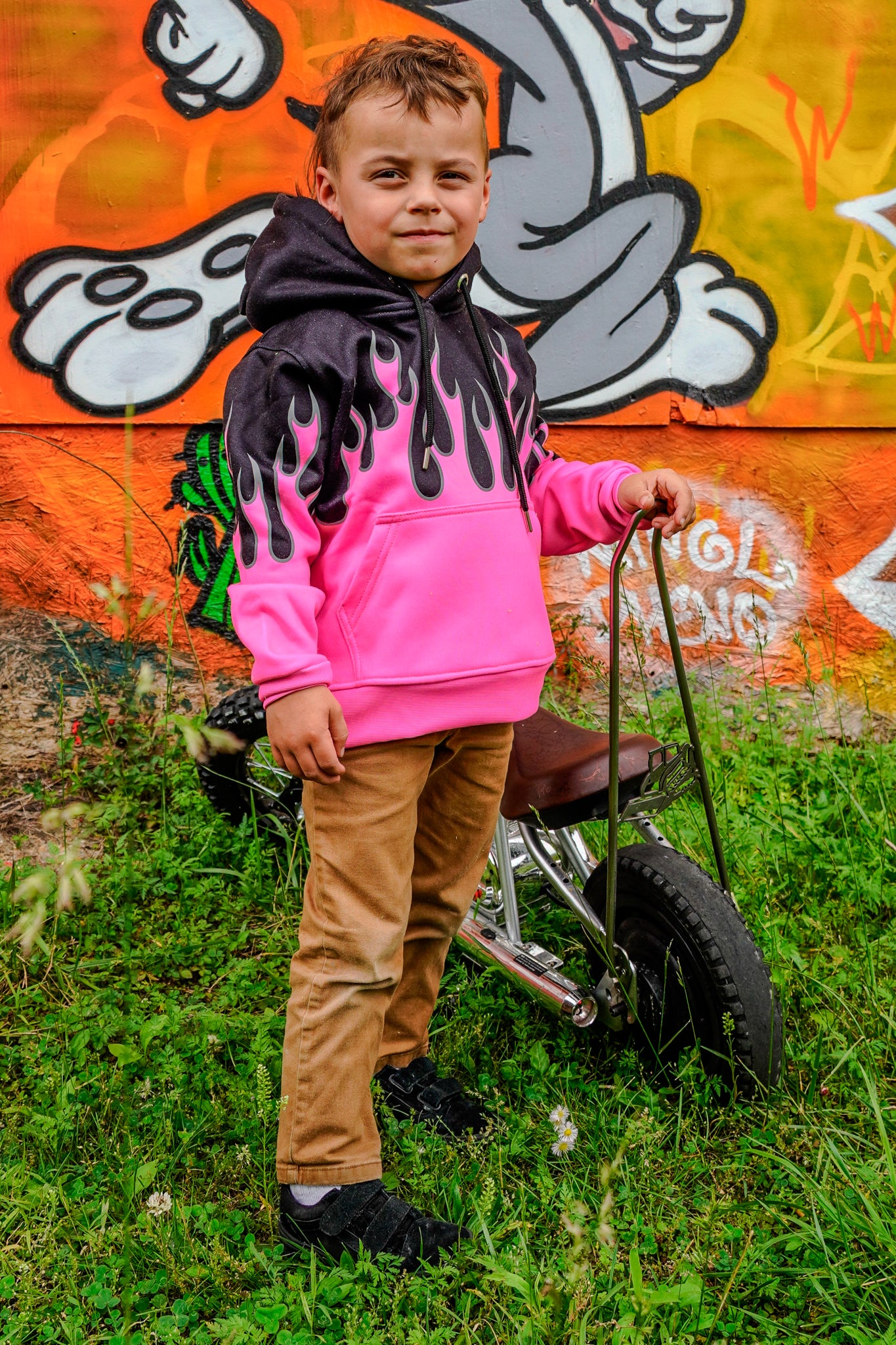 Youth Hell Raiser - PINK/ GREEN