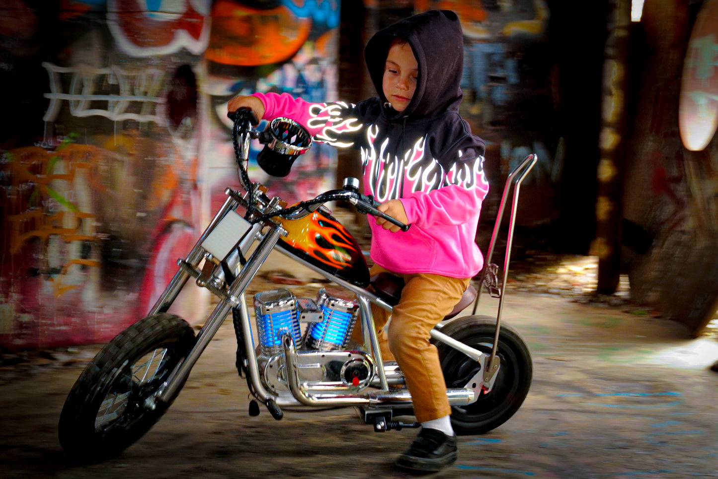 Youth Hell Raiser - PINK/ GREEN