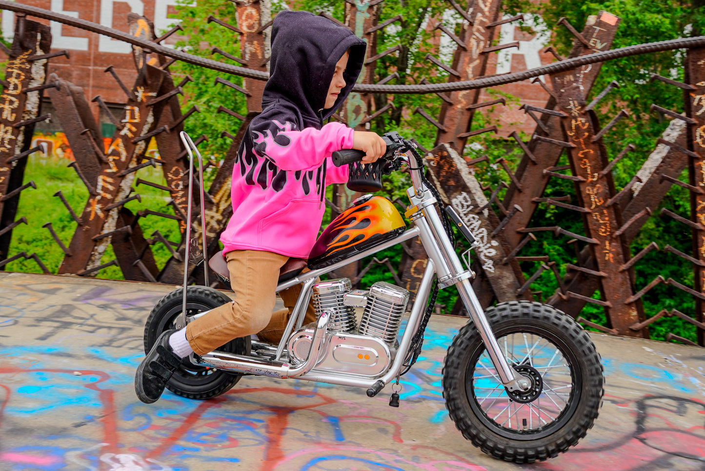 Youth Hell Raiser - PINK/ GREEN