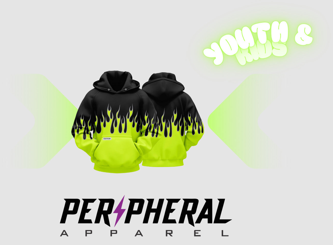 Youth Hell Raiser - PINK/ GREEN