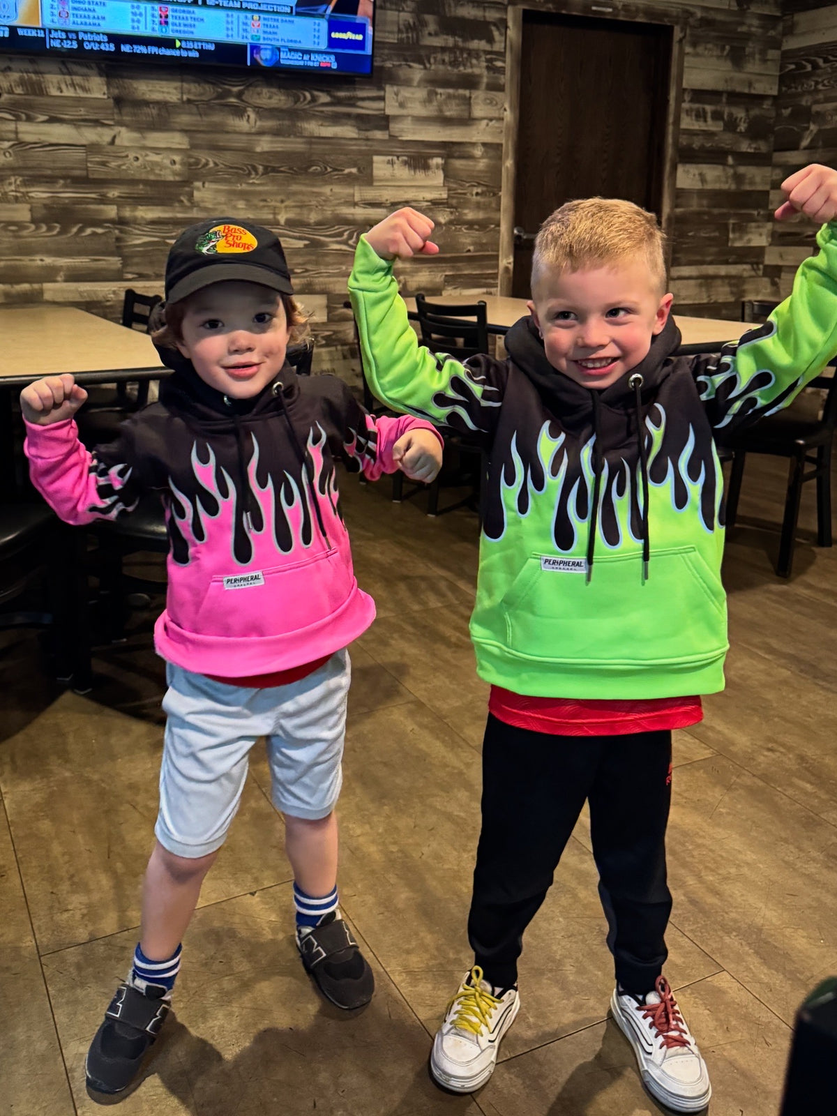 Youth Hell Raiser Hoodie - Gravedigger Green