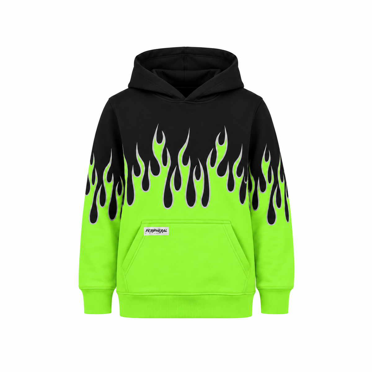 Youth Hell Raiser Hoodie - Gravedigger Green
