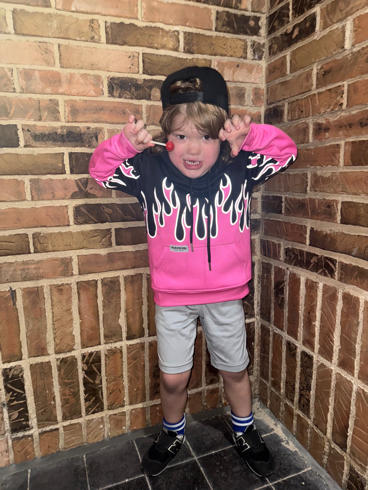 Youth Hell Raiser - PINK/ GREEN