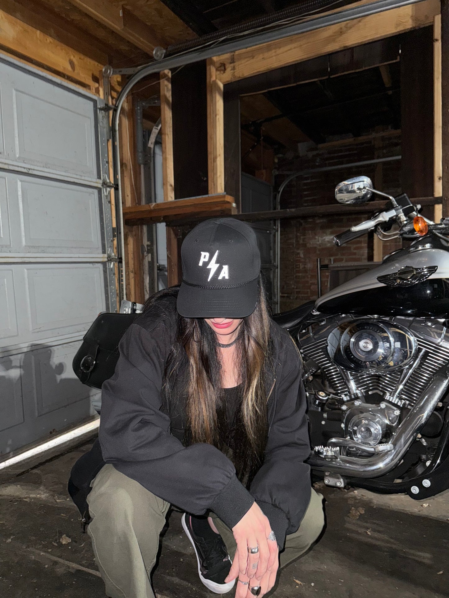 Roped Reflective Trucker Hat