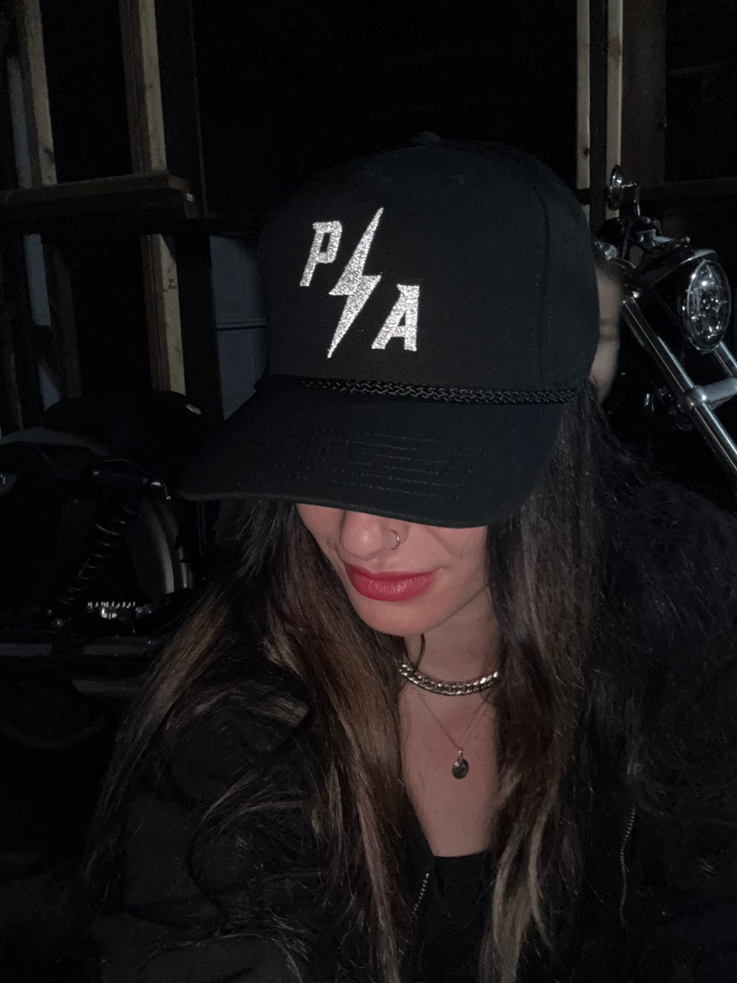 Roped Reflective Trucker Hat