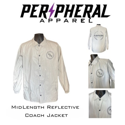 MidLength Reflective Coach Jacket