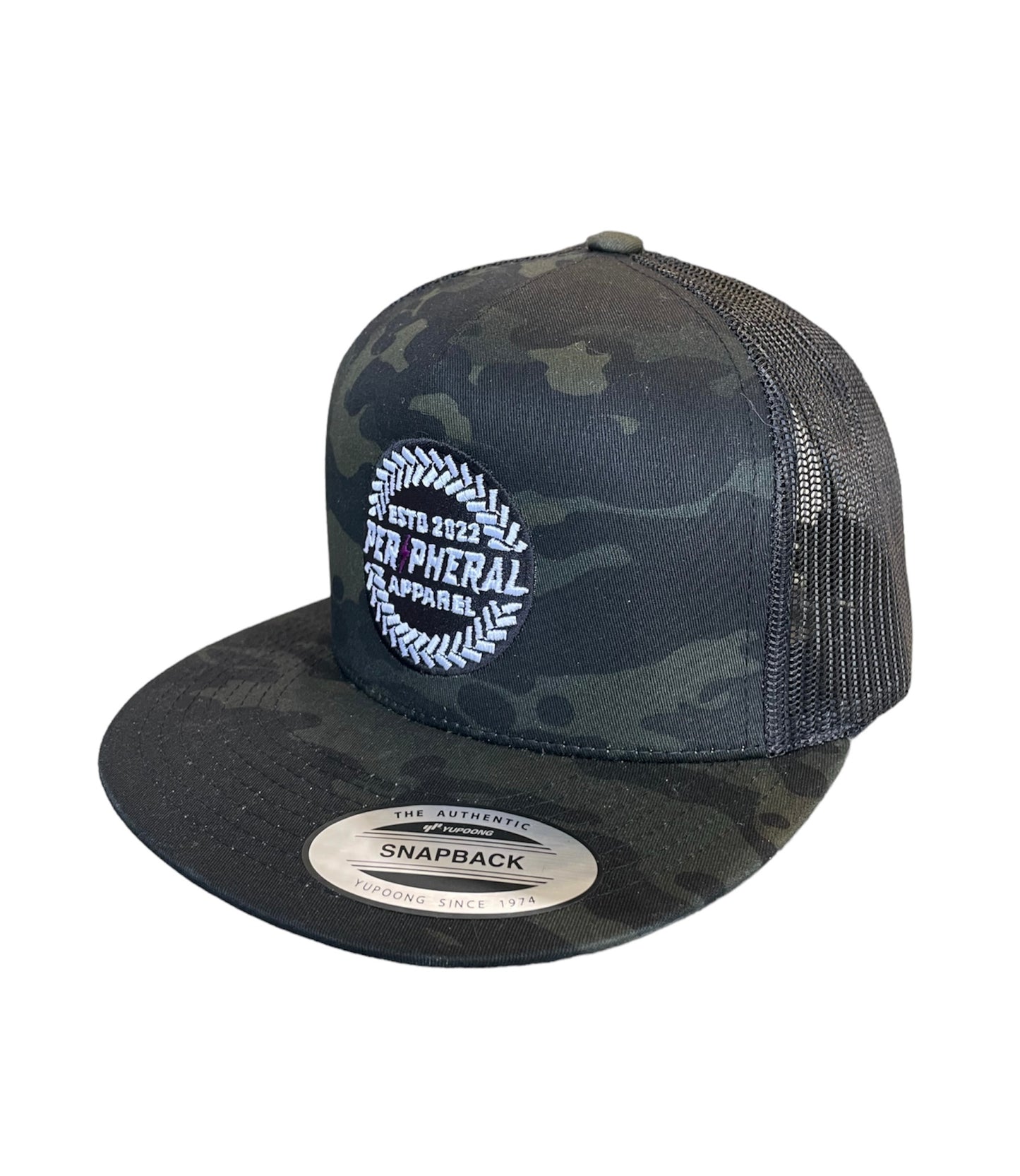 Camo-Black PA Trucker Snap-Back