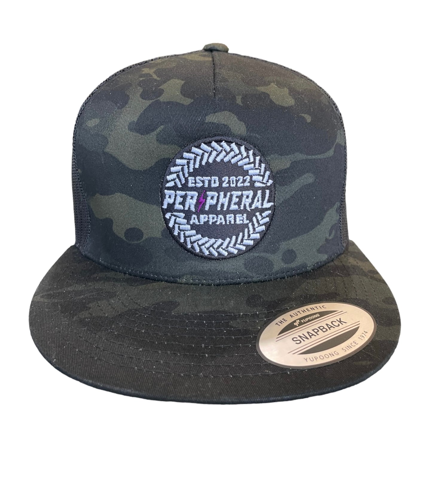 Camo-Black PA Trucker Snap-Back