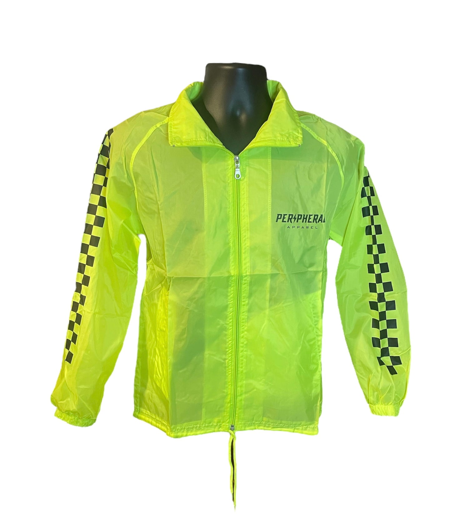 Neon Yellow Hivis Windbreaker