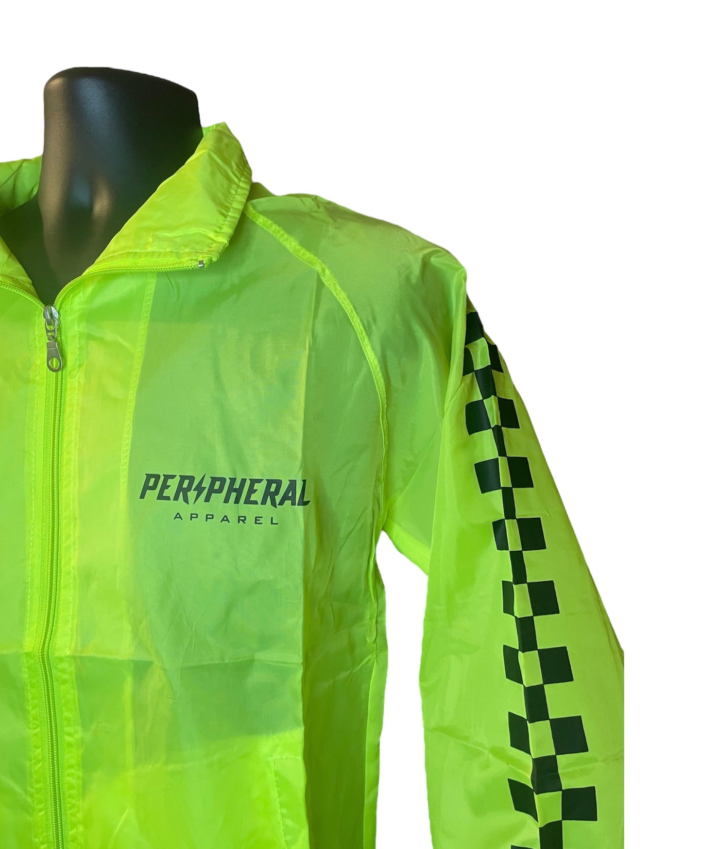 Neon Yellow Hivis Windbreaker