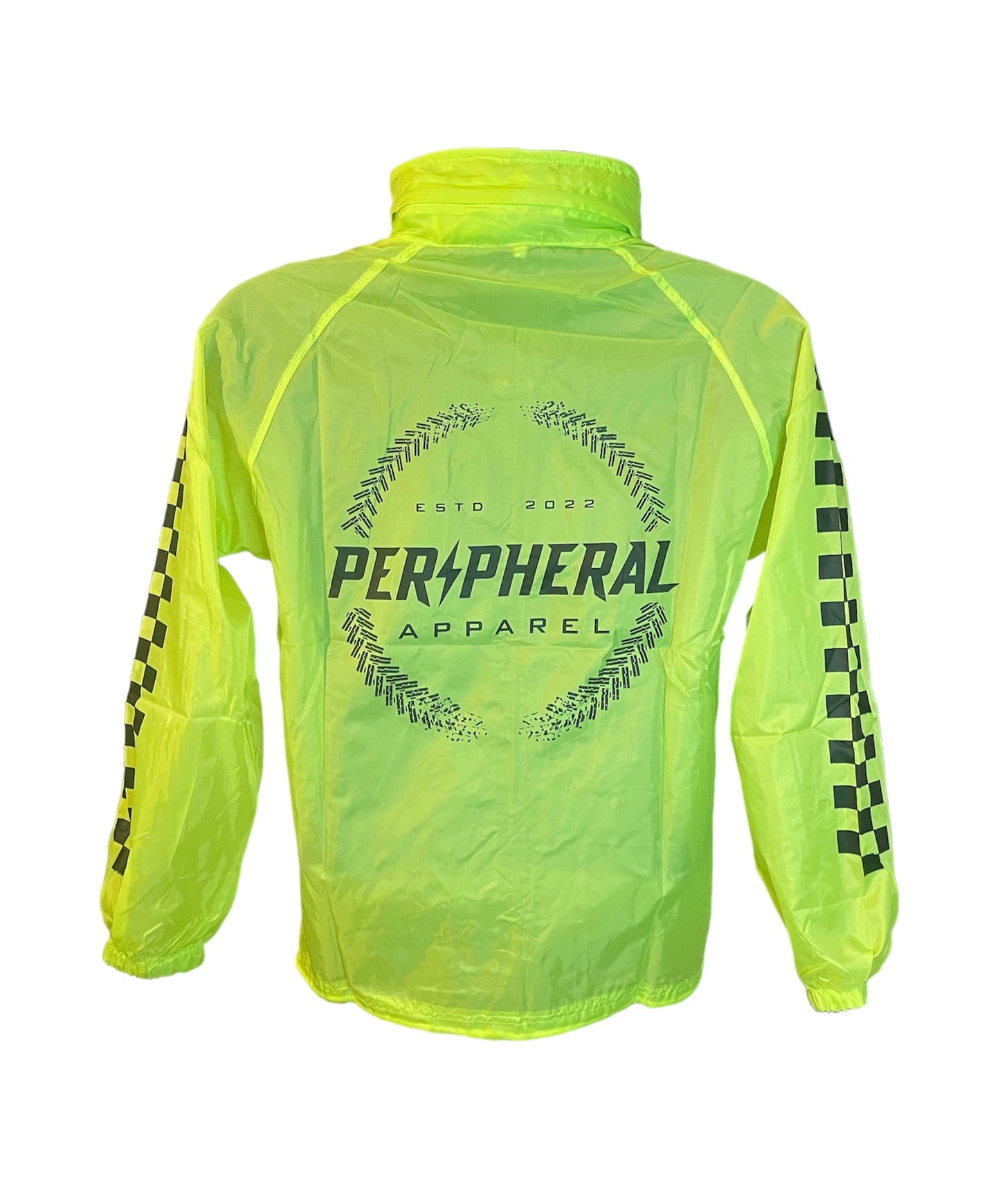 Neon Yellow Hivis Windbreaker