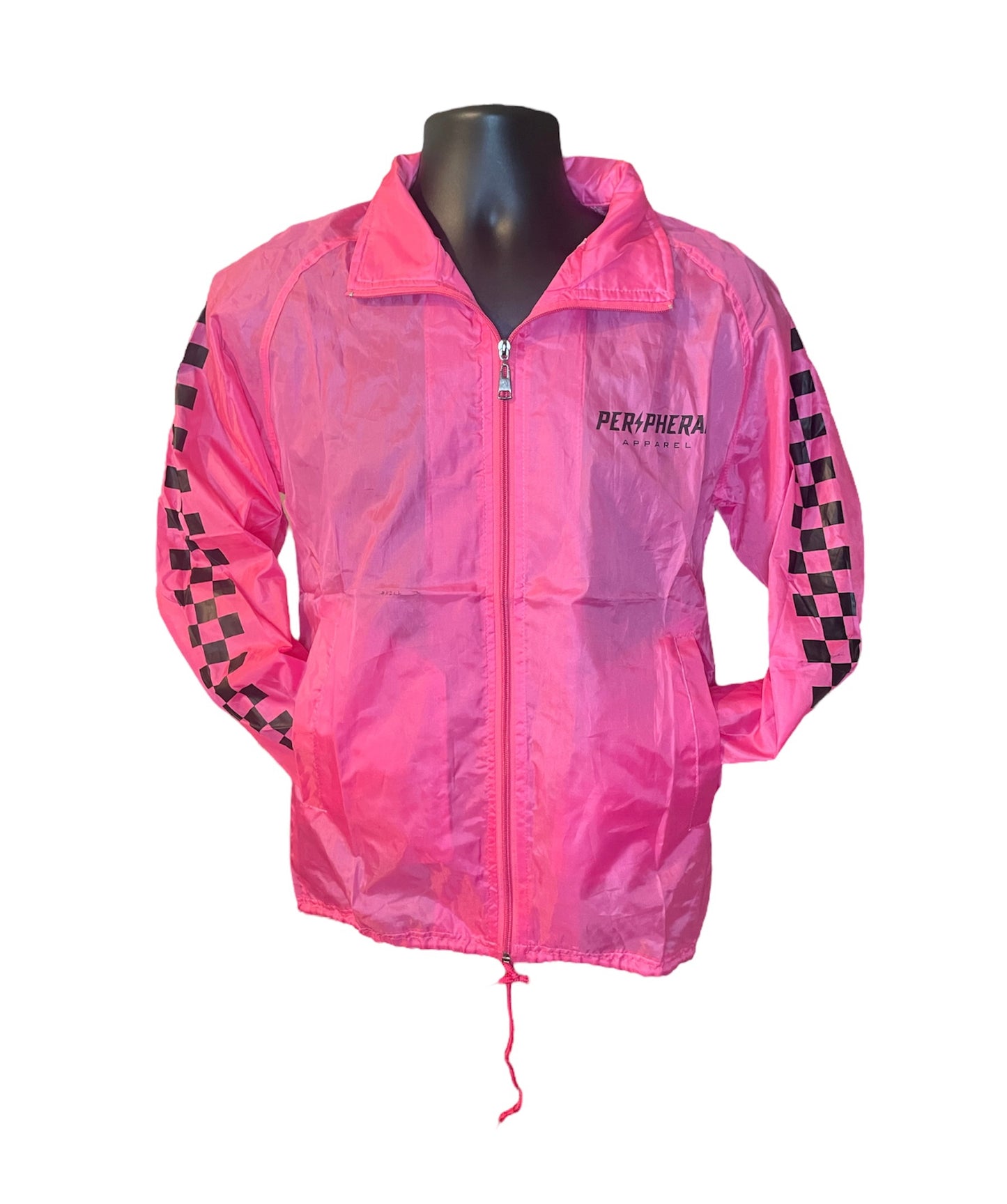 Neon Pink Hivis Windbreaker