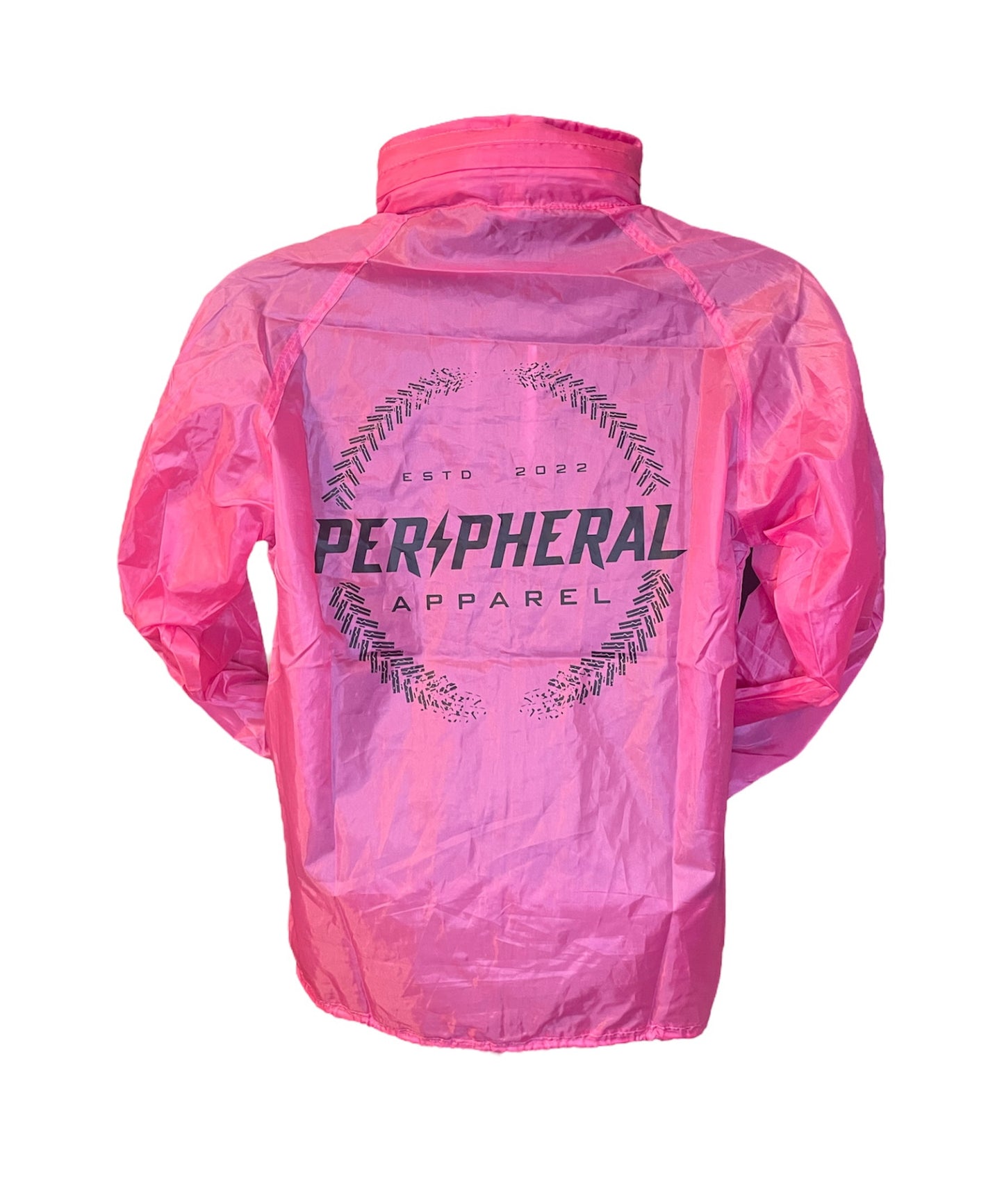 Neon Pink Hivis Windbreaker