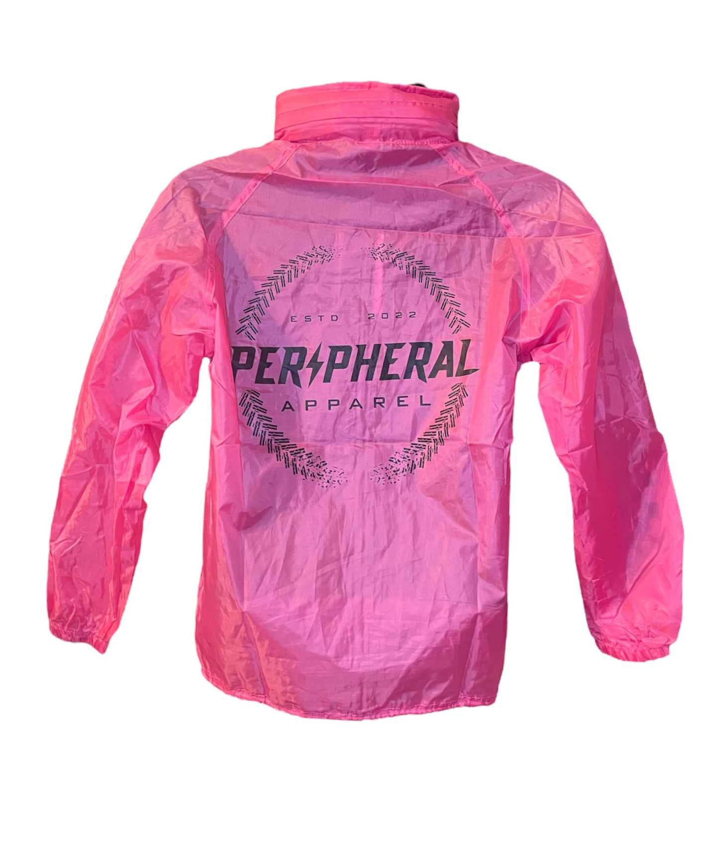 Neon Pink Hivis Windbreaker