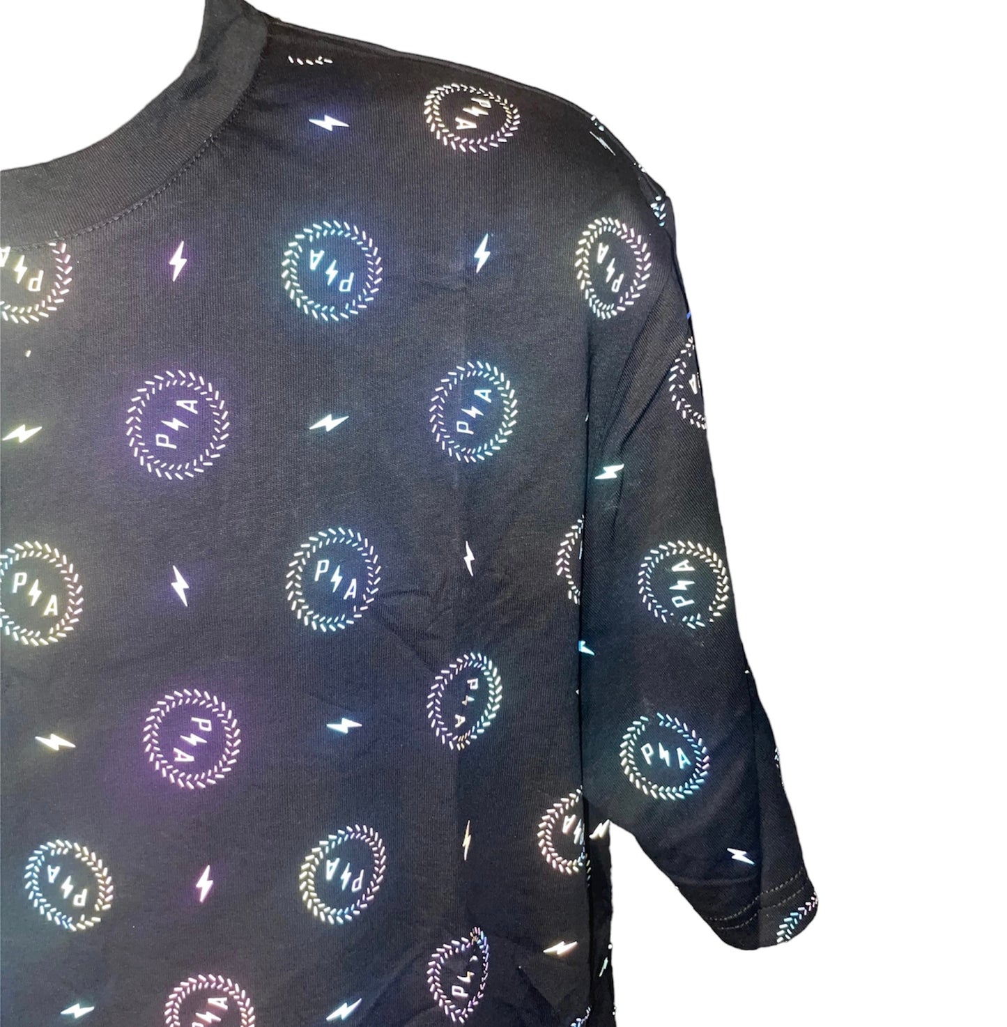 Black PA Pattern T-Shirt