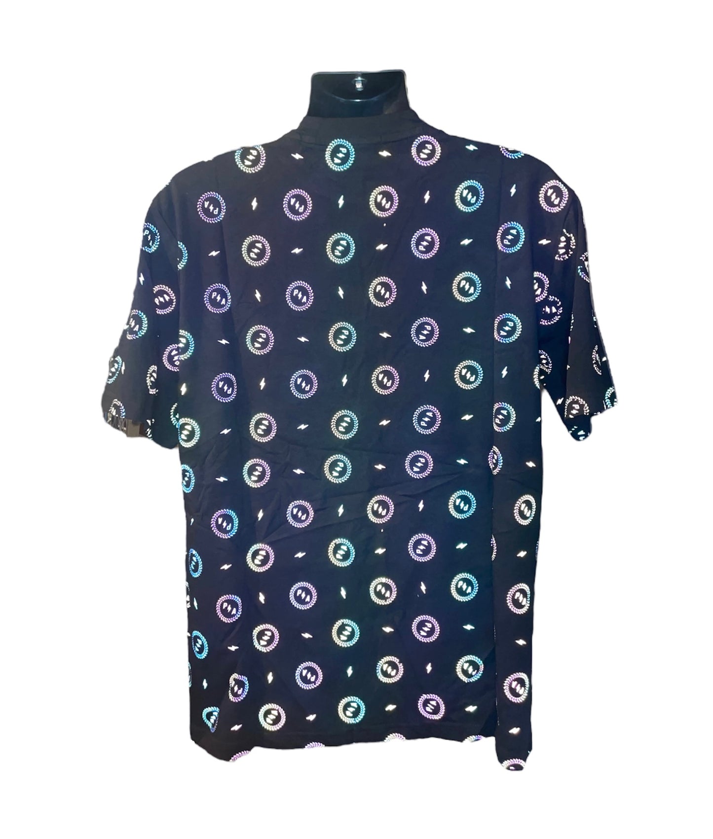 Black PA Pattern T-Shirt
