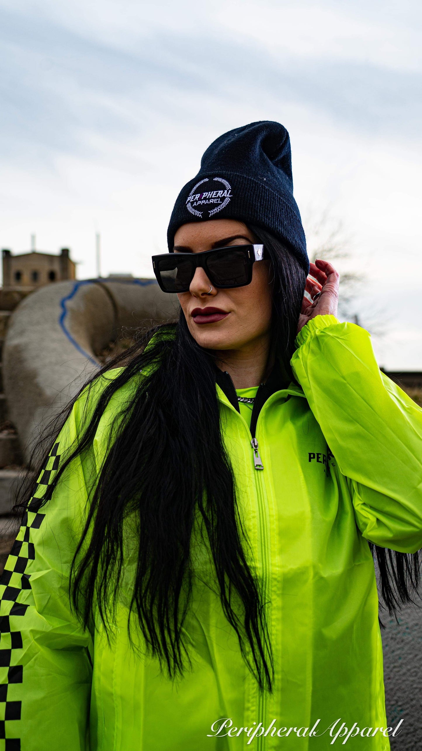 Neon Yellow Hivis Windbreaker