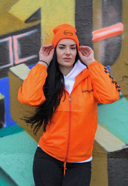 Neon Orange Hivis Windbreaker